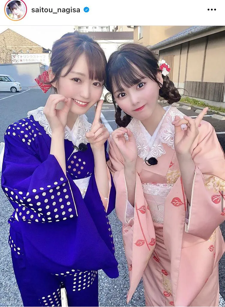 ※齊藤なぎさ公式Instagram(saitou_nagisa)のスクリーンショット