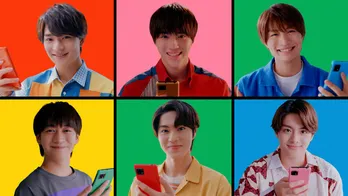 ジャニーズJr.・美 少年、初の単独CM出演!“スマホ生活”を通して社会貢献をアピール