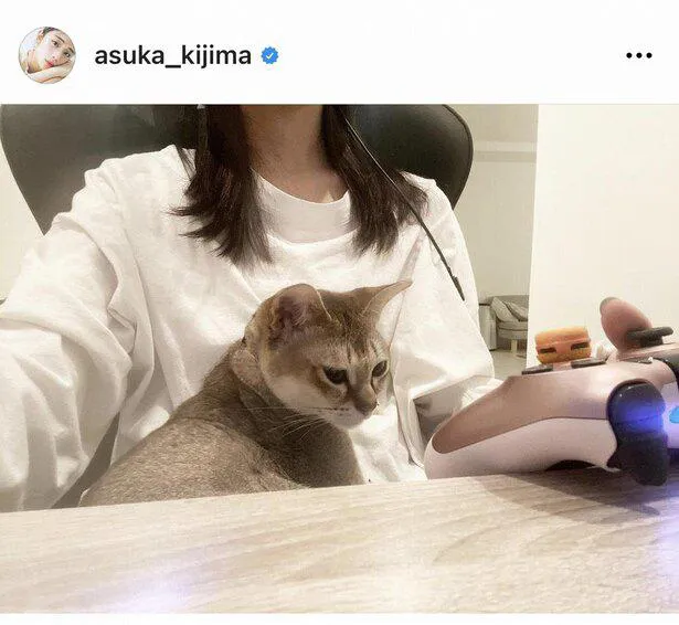 ※貴島明日香(asuka_kijima)公式Instagramのスクリーンショット