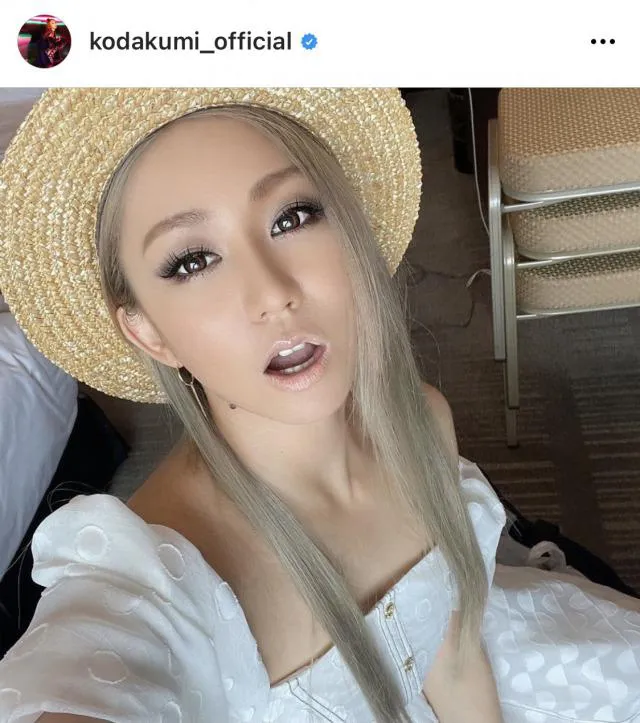 ※画像は倖田來未公式Instagram(kodakumi_official)より