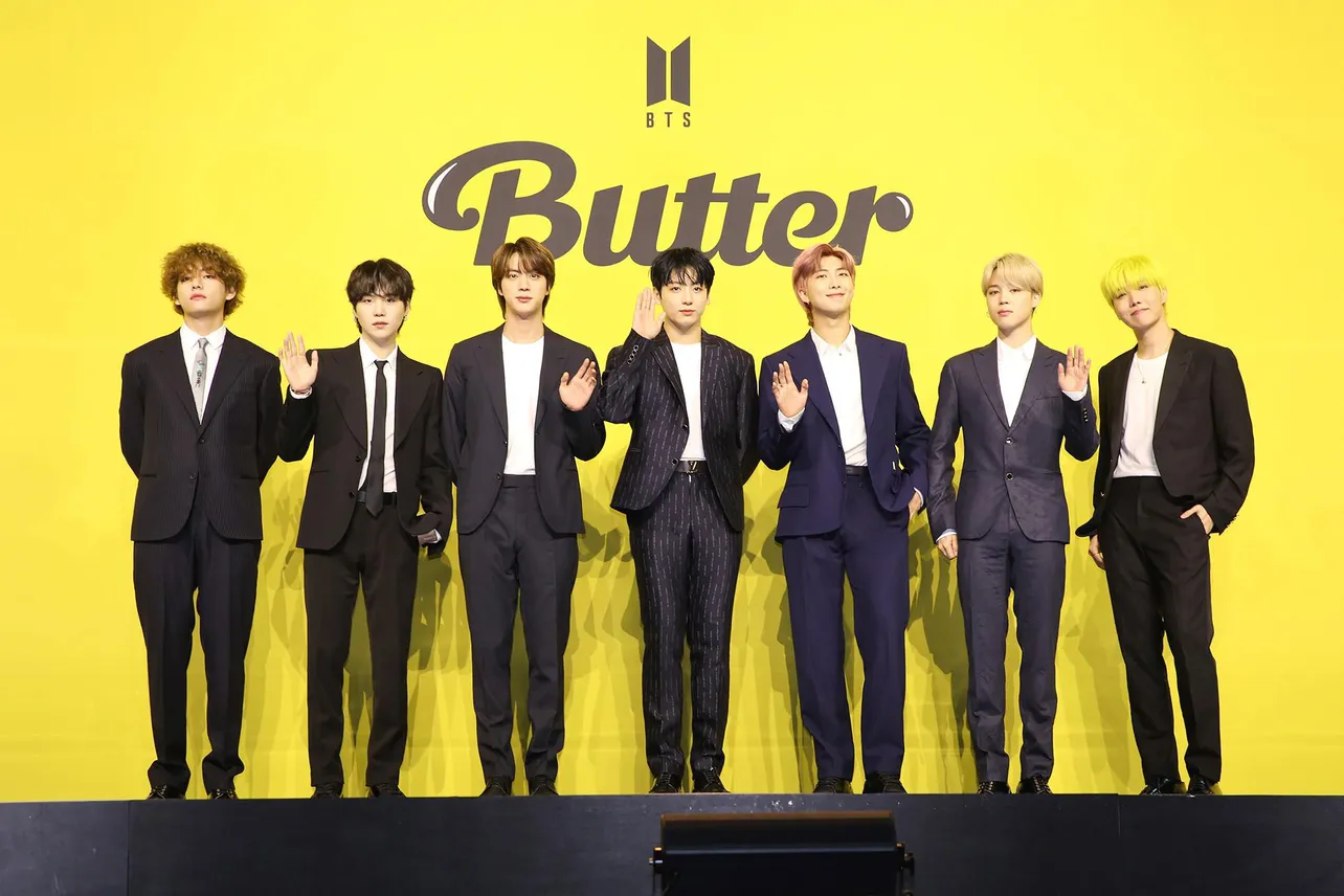 BTS、「Butter」で米ビルボード “ホット100”で6週連続1位の大記録達成