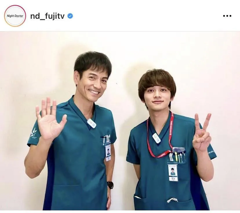 ※「ナイト・ドクター」公式Instagram(nd_fujitv)より