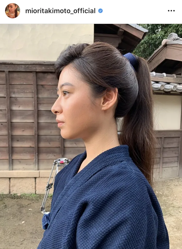 ※瀧本美織公式Instagram(mioritakimoto_official)より