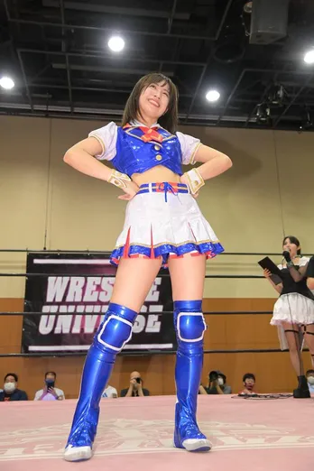 SKE48・荒井優希がプロレスデビュー5戦目で初勝利 勝利の瞬間は「初めての感覚」