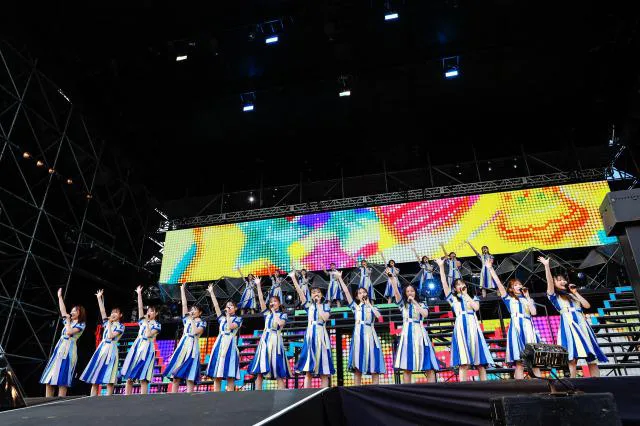 櫻坂46＆日向坂46、合同ライブ「W-KEYAKI FES.2021」富士急ハイランド・コニファーフォレストにて開催