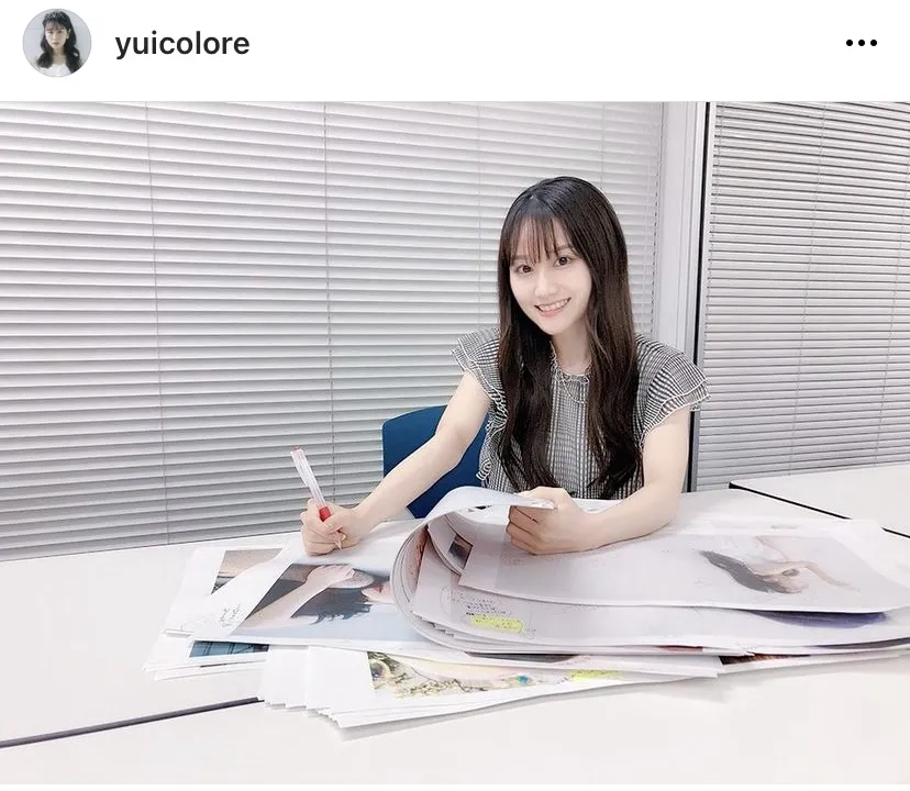 ※小倉唯写真集公式Instagram(yuicolore)より