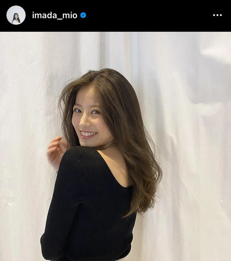 ※画像は今田美桜公式Instagram(imada_mio)のスクリーンショット