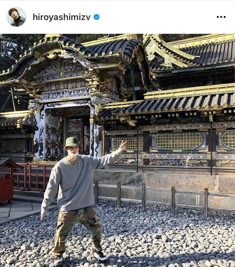 ※画像は清水尋也公式Instagram(hiroyashimizv)より