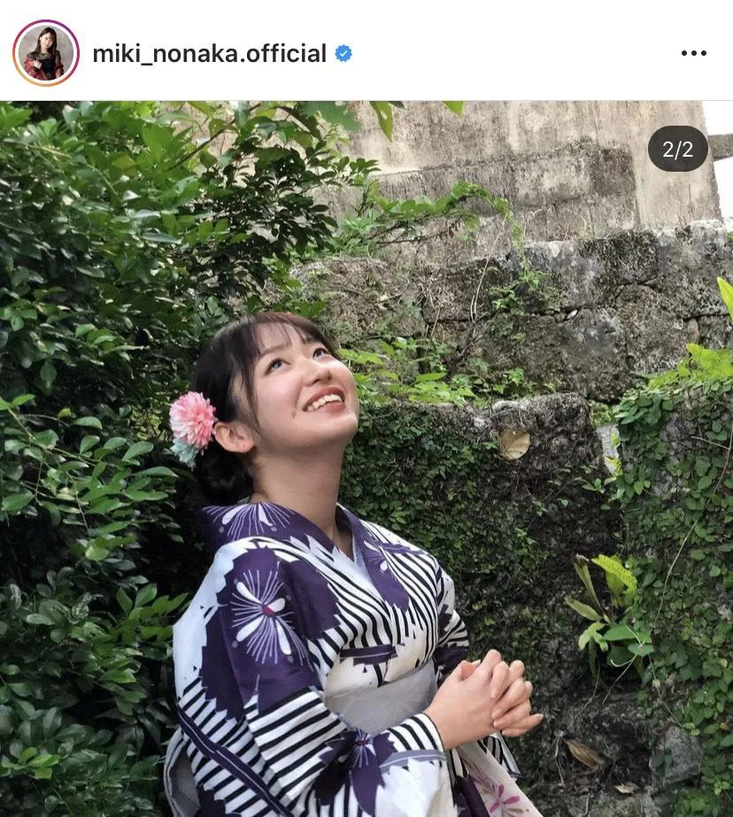 ※野中美希公式Instagram(miki_nonaka.official)より