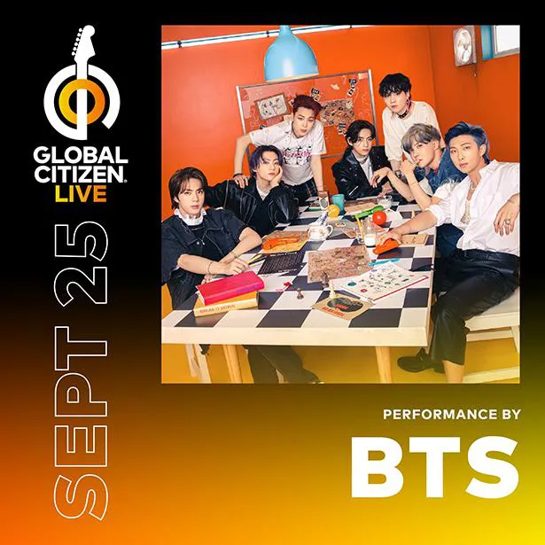 【写真を見る】「2021 Global Citizen LIVE」に出演することが発表されたBTS