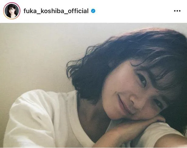 ※小芝風花公式Instagram(fuka_koshiba_official)より