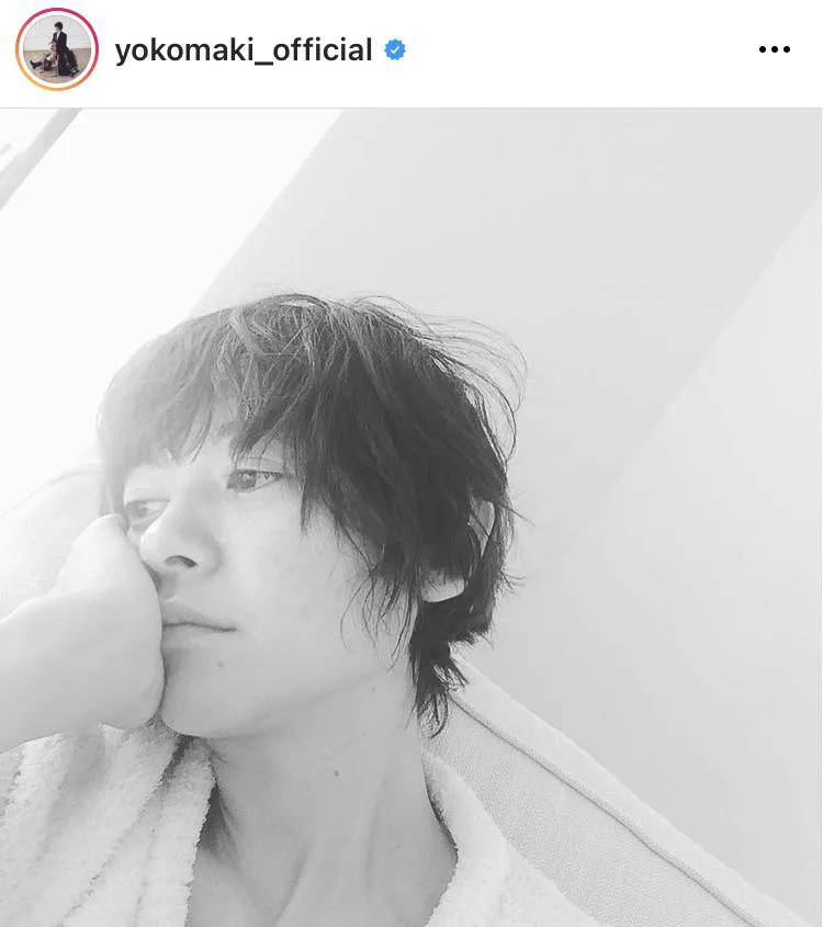 ※真木よう子公式Instagram(yokomaki_official)より