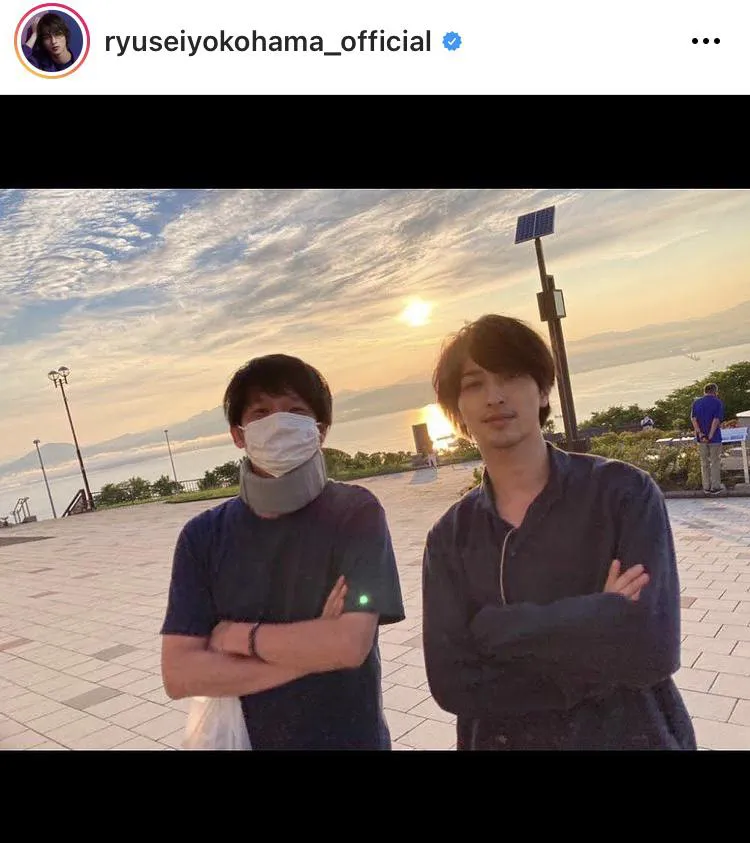 ※横浜流星公式Instagram(ryuseiyokohama_official)より