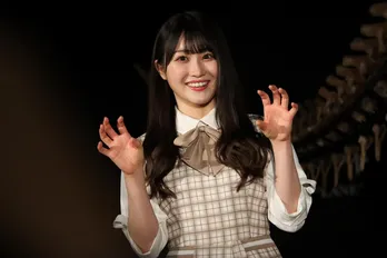 日向坂46・潮紗理菜、トリケラトプスに親近感「お野菜が大好きなので」