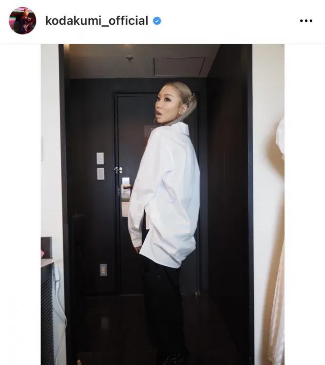 ※画像は倖田來未公式Instagram(kodakumi_official)より