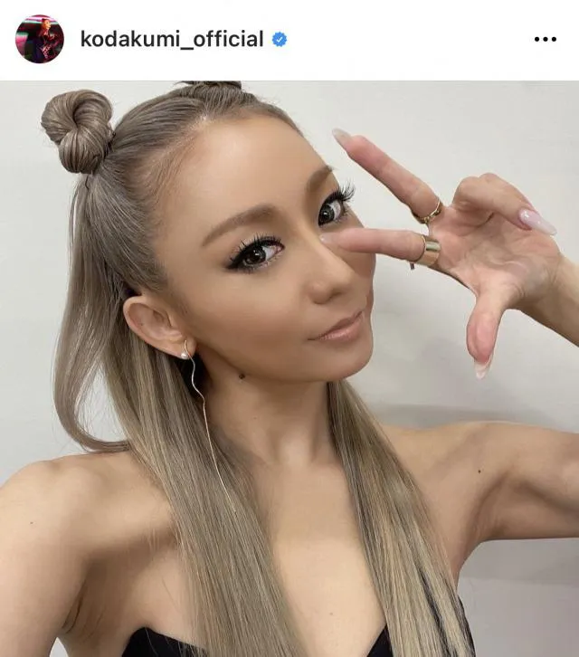 ※画像は倖田來未公式Instagram(kodakumi_official)より