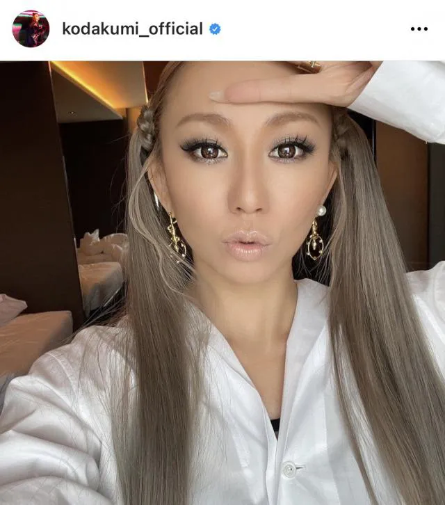 ※画像は倖田來未公式Instagram(kodakumi_official)より