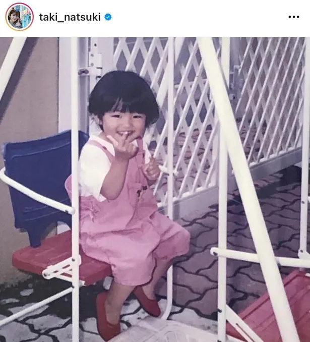 画像 日テレ滝菜月アナ 子ども時代の写真に反響 かわいすぎる チビ滝ちゃんめっちゃ可愛い 2 8 Webザテレビジョン