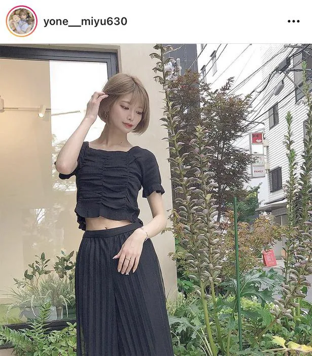 　※画像は米倉みゆ(yone__miyu630)オフィシャルInstagramのスクリーンショット