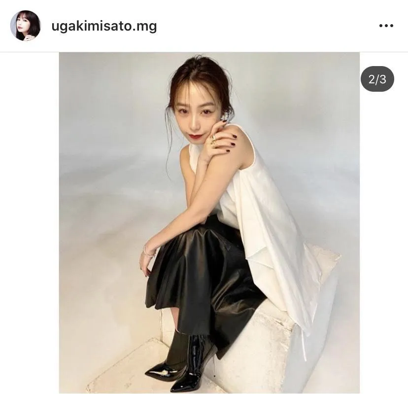 ※宇垣美里マネジャー公式Instagram(ugakimisato.mg)より