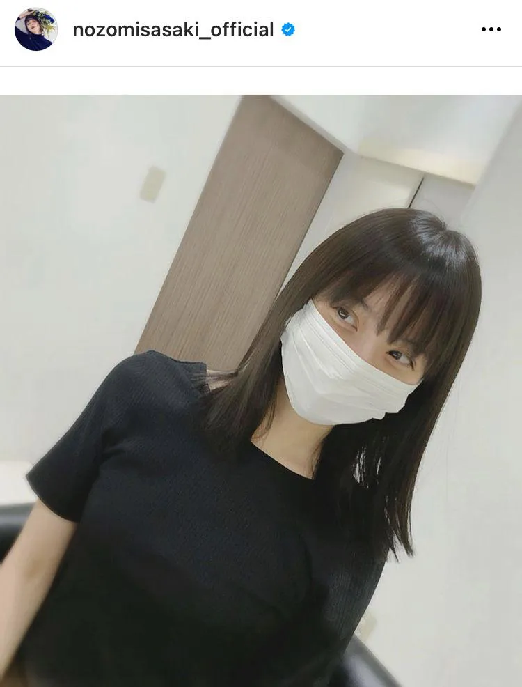 ※画像は佐々木希公式Instagram(nozomisasaki_official)より