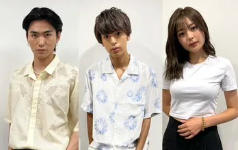 メンバー全員が個性的!?「虹オオカミ」出演者インタビュー<2> ~大平修蔵、和内璃乃、西岡星汰~