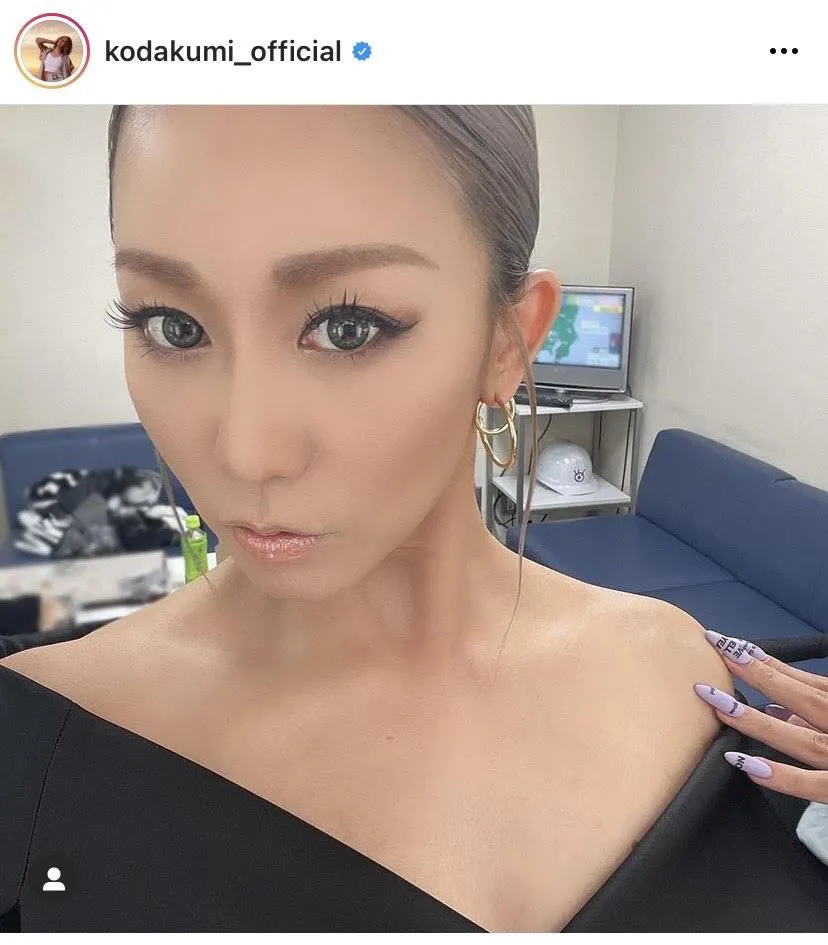 ※画像は倖田來未公式Instagram(kodakumi_official)より