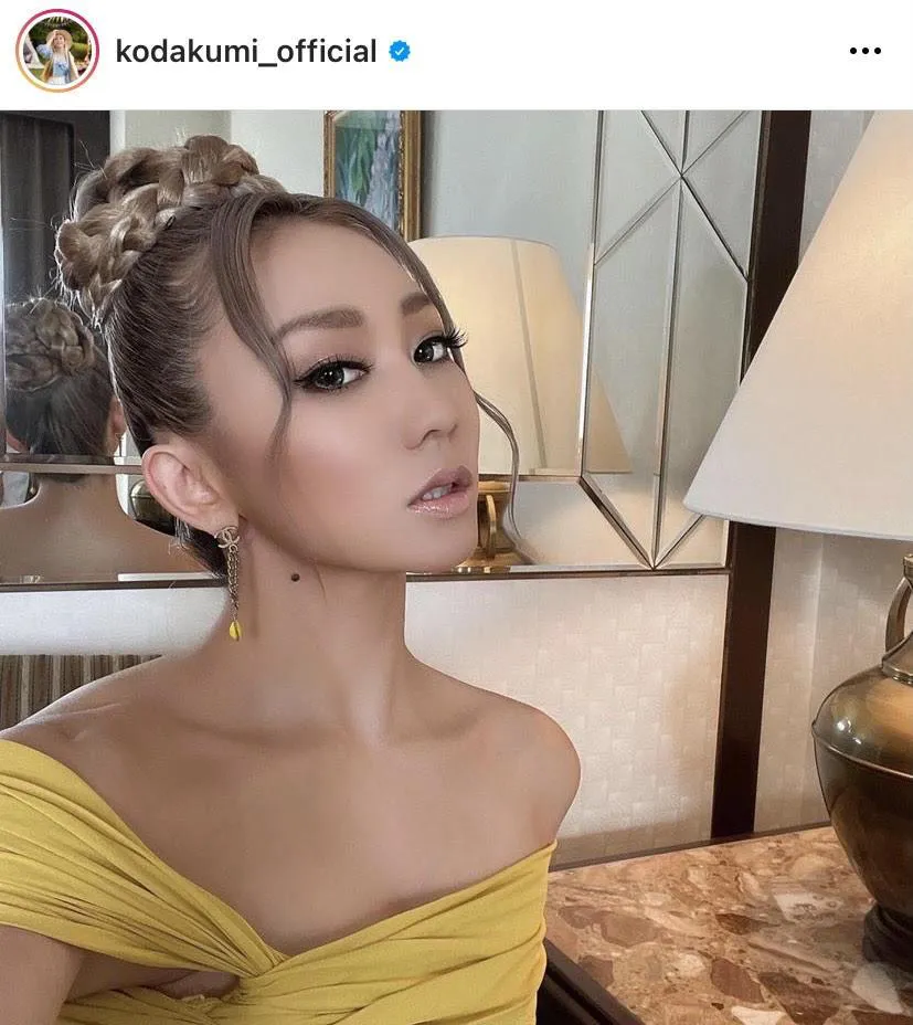 ※画像は倖田來未公式Instagram(kodakumi_official)より