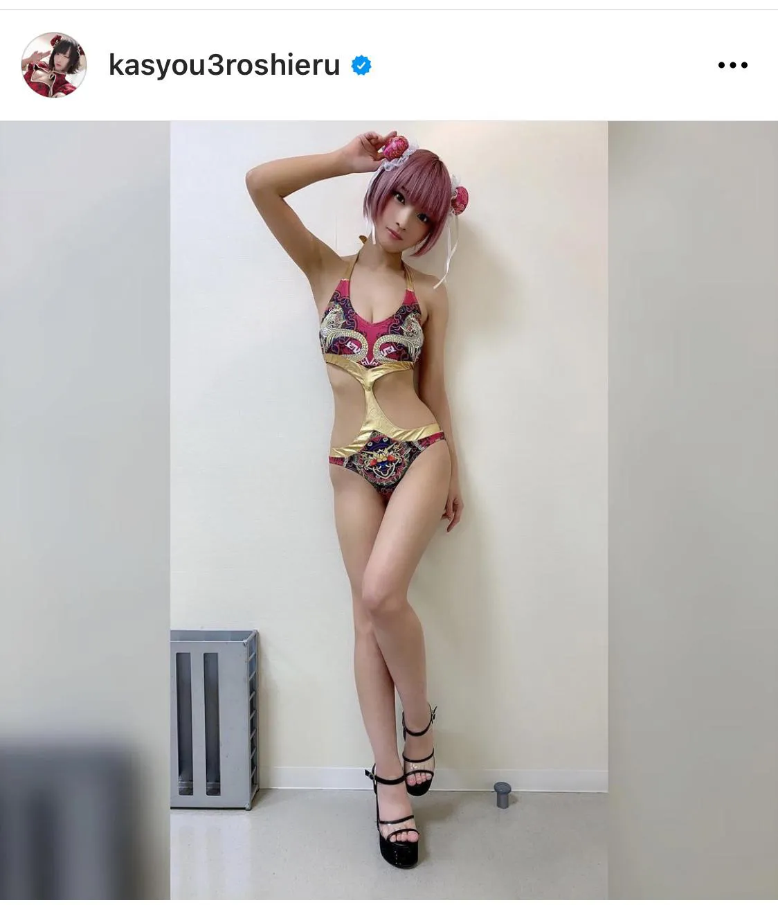 ※火将ロシエル公式Instagram(kasyou3roshieru)のスクリーンショット