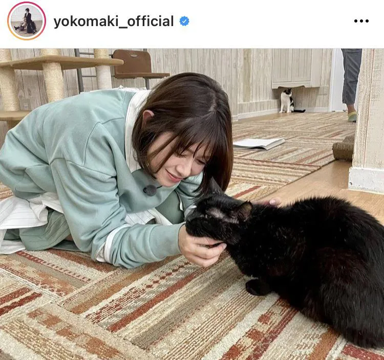 ※真木よう子公式Instagram(yokomaki_official)より