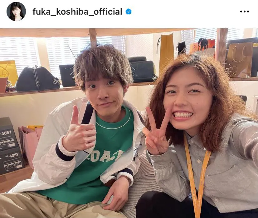 ※小芝風花公式Instagram(fuka_koshiba_official)より