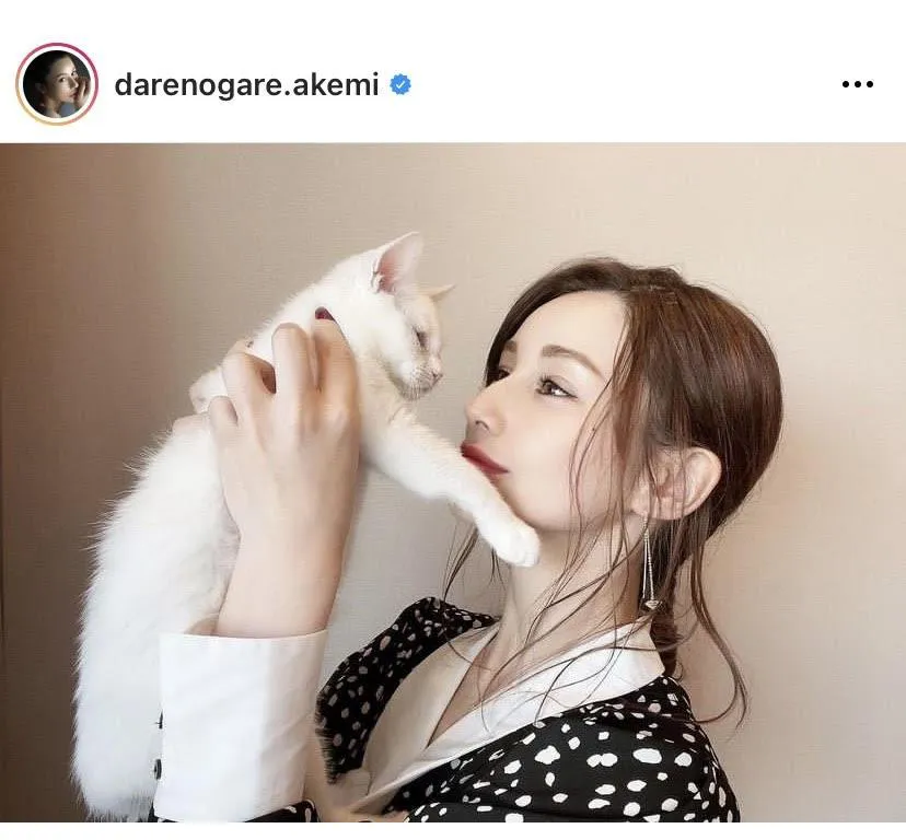 ※ダレノガレ明美オフィシャルInstagram(darenogare.akemi)より