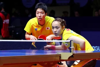 水谷隼、伊藤美誠の“じゅんみま”コンビが出場する「卓球混合ダブルス 決勝」をフジテレビで生中継