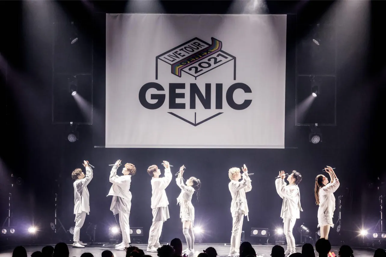 1stライブツアー「GENIC LIVE TOUR 2021 -GENEX-」東京・ヒューリックホール東京公演の様子