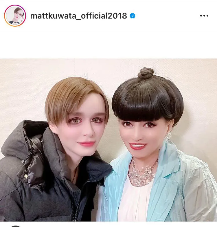 Matt＆Matt化した黒柳徹子の2SHOT