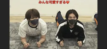 真夜中の12時、生着替えでドキッ!? 真夏の体力測定に挑戦!<まよじゅー学園>