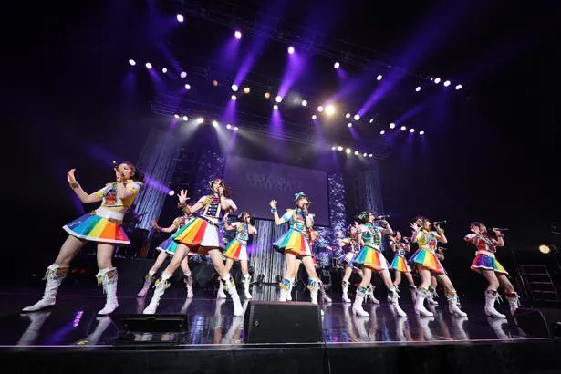 虹のコンキスタドール「Anniversary SUMMER Tour2021」のファイナル公演「RAINBOW JAM2021-SUMMER SHOWER-」