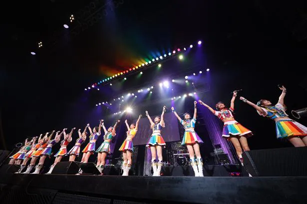 虹のコンキスタドール「Anniversary SUMMER Tour2021」のファイナル公演「RAINBOW JAM2021-SUMMER SHOWER-」