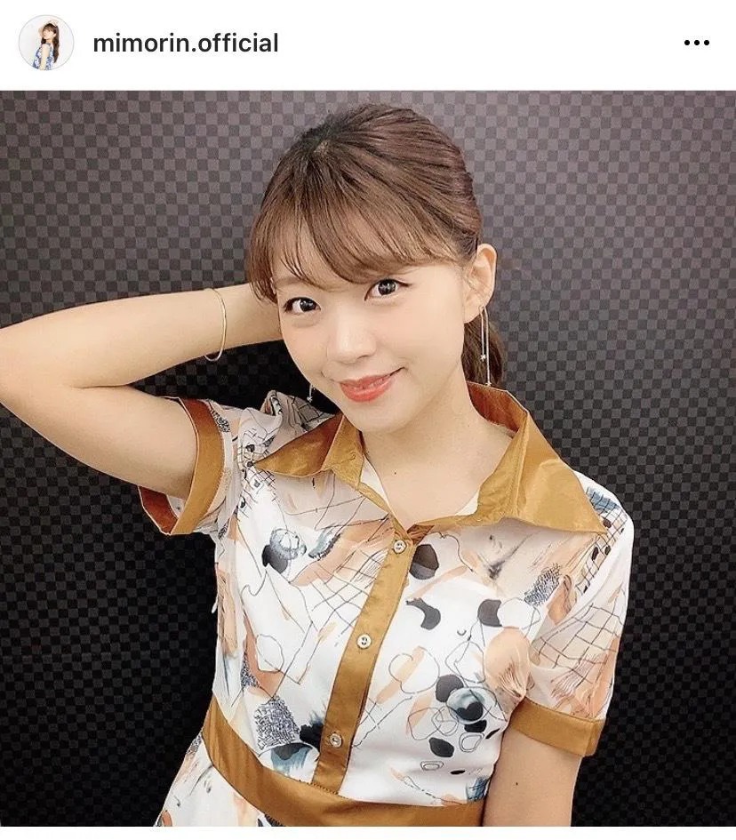 ※三森すずこ公式Instagram(mimorin.official)のスクリーンショット