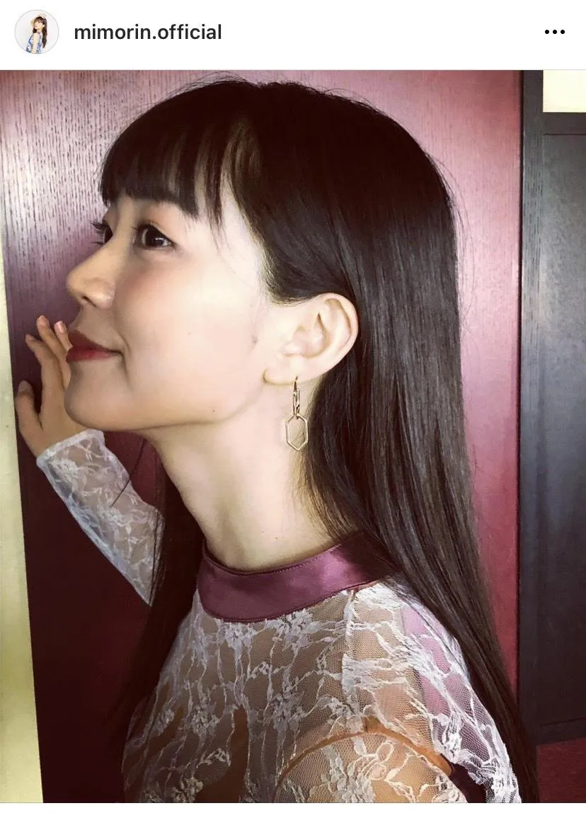 ※三森すずこ公式Instagram(mimorin.official)のスクリーンショット