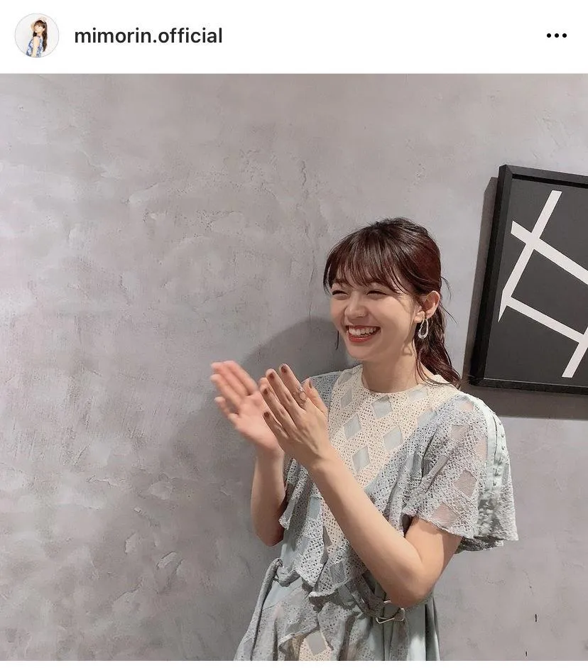 ※三森すずこ公式Instagram(mimorin.official)のスクリーンショット