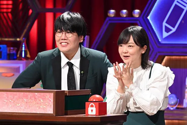お笑いコンビ・蛙亭が300万円を目指し、クイズに挑戦