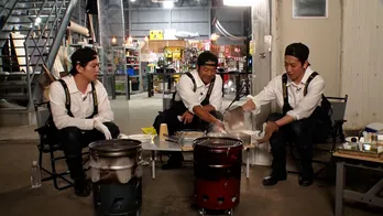 NEWS・小山慶一郎&加藤シゲアキ、山口智充と“魔法の調理器具”メスティンで時短クッキング!<NEWSの全力!!メイキング>