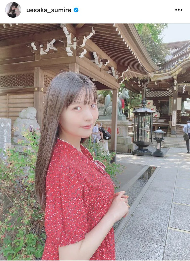 ※上坂すみれ公式Instagram(uesaka_sumire)のスクリーンショット