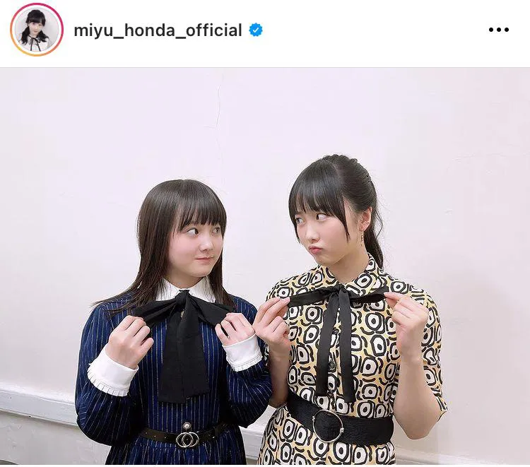 ※本田望結公式Instagram(miyu_honda_official)より