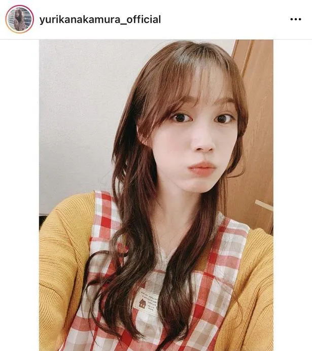 ※中村ゆりかInstagram(yurikanakamura_official)より