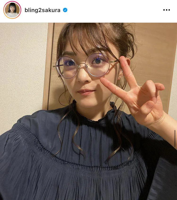 ※井上咲楽公式Instagram(bling2sakura)より