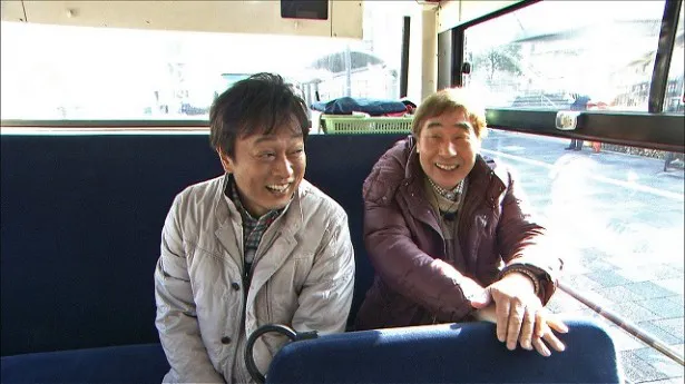 「ローカル路線バス乗り継ぎの旅」の名コンビ(左から)太川陽介、蛭子能収