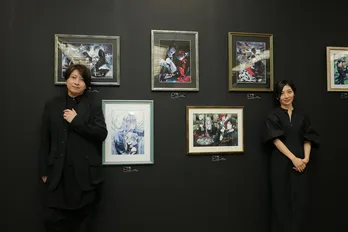 「黒執事」連載15周年を記念した展覧会が開幕！小野大輔＆坂本真綾が見どころを語る『執事は主人がいないと存在できない』