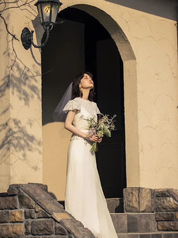 画像 乃木坂46山下美月 ウエディングドレス姿初披露 いつか自分もすてきな花嫁さんに 3 5 Webザテレビジョン